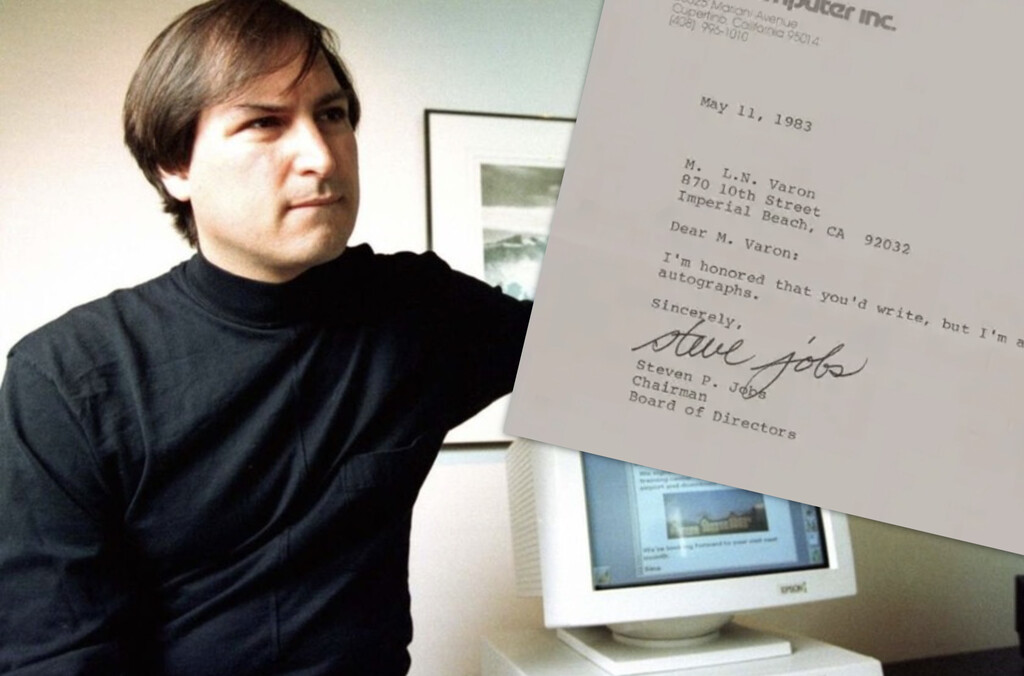 Le pidieron un autógrafo a Steve Jobs en 1983. Su respuesta fue propia de un genio Le pidieron un autógrafo a Steve Jobs en 1983. Su respuesta fue propia de un genio