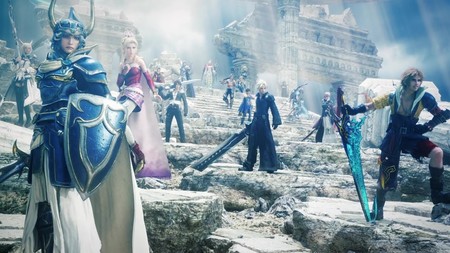 Los héroes y villanos de Final Fantasy colisionan en la gloriosa escena de apertura de DISSIDIA Final Fantasy NT