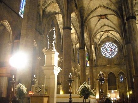 Santa María del Mar de Barcelona luce restaurada