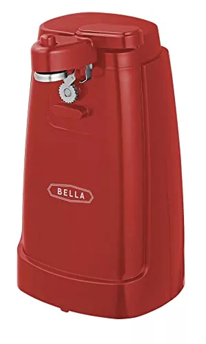 BELLA Abrelatas Eléctrico y Afilador de Cuchillos