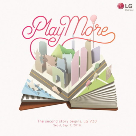 El LG V20 ya tiene fecha de presentación: 6 de septiembre