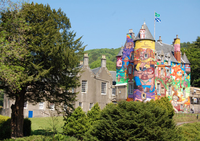 Grafiteando un castillo en Escocia: Proyecto Graffiti
