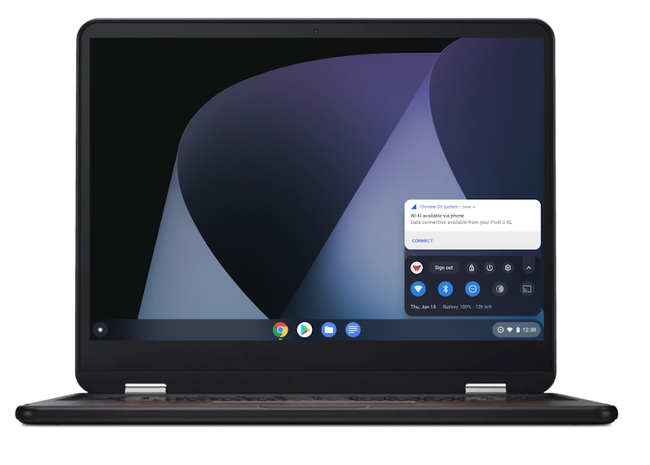 Instant Tethering More Chromebooks