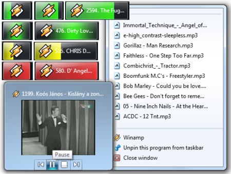 Integra Winamp en Windows 7