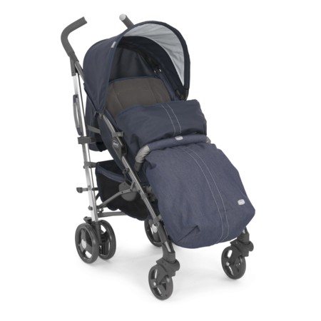 Silla De Paseo Lite Way Denim De Chicco