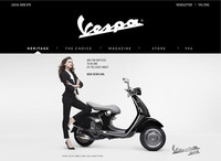 Vespa se actualiza con su nueva Web