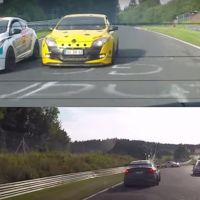 Plan extremo para estas vacaciones: slalom al límite entre coches en Nürburgring