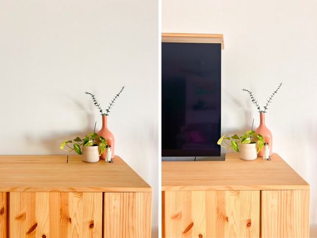 Tutorial Mueble Consola Television Oculta Ikea A Medida