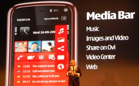Nokia 5800 XpressMusic, presentado oficialmente