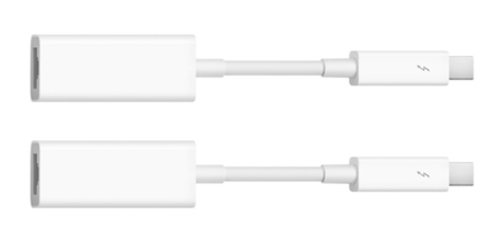 Nuevos adaptadores de Firewire 800 y Ethernet a Thunderbolt
