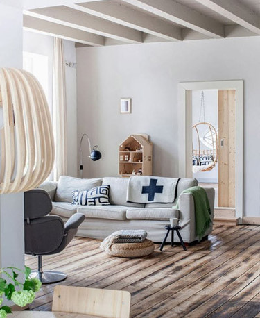 Preciosa vivienda en la que la madera es protagonista absoluta 