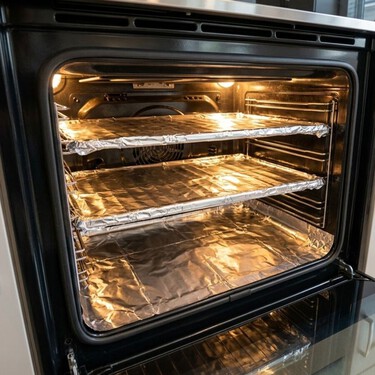 Deja de forrar tu horno con aluminio: no lo protege, puede dañarlo y ni siquiera ayuda a cocinar mejor
 
