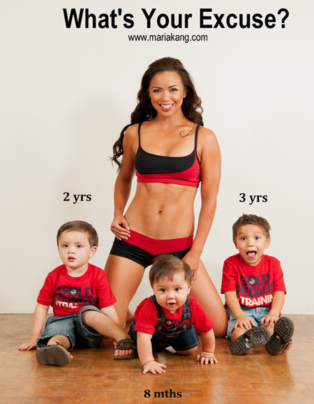 ¿Hay que disculparse por ser madre de tres hijos y estar estupenda?