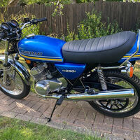 Esta moto vieja se ha adelantado a las Kawasaki eléctricas: una belleza clásica a baterías hecha en el salón de casa