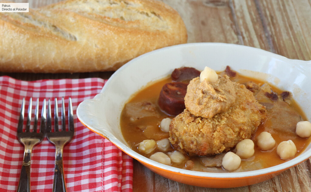 Receta de croquetas gourmet de callos con hummus de chorizo, de Chema Soler