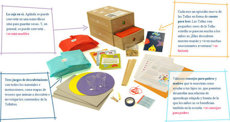 Cajas Tollabox: una experiencia de diversión en familia que permite a los niños desarrollar su creatividad