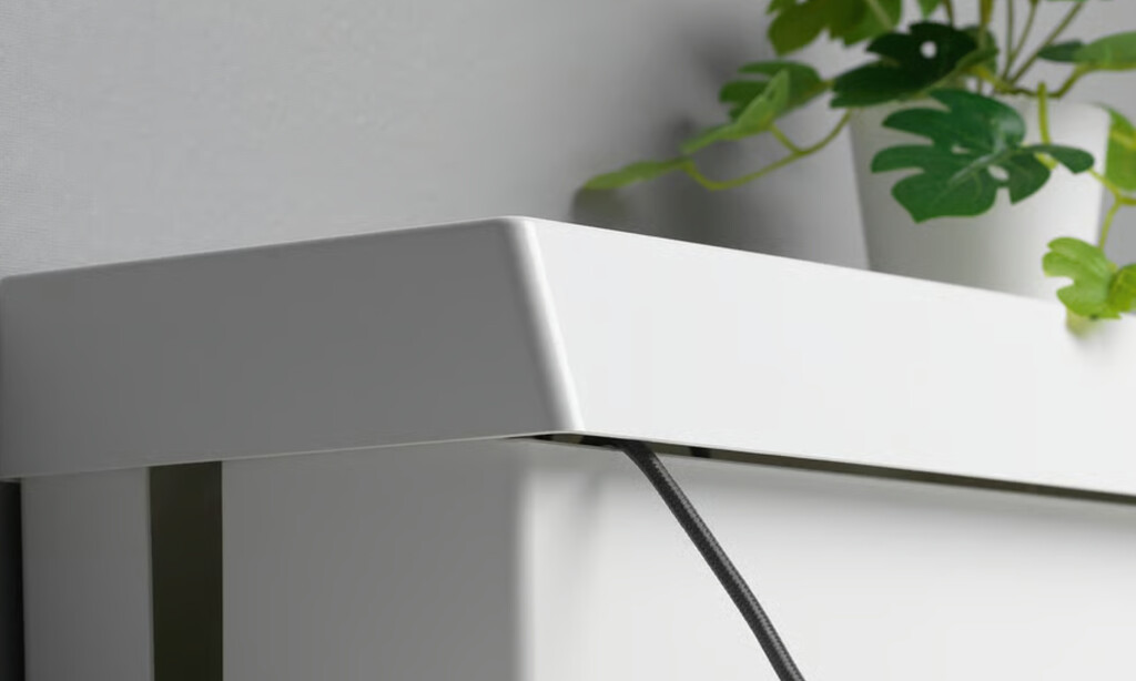 No sabía que un simple velcro o una caja me iban a ayudar tanto a organizar los cables del mueble de la tele 