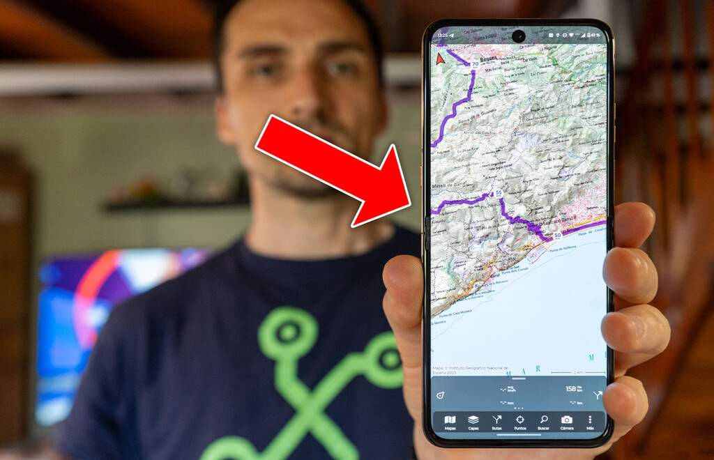 Encontré una alternativa a Google Maps que va perfecta para senderismo y bici de montaña. Ha sustituido mi Wikiloc 