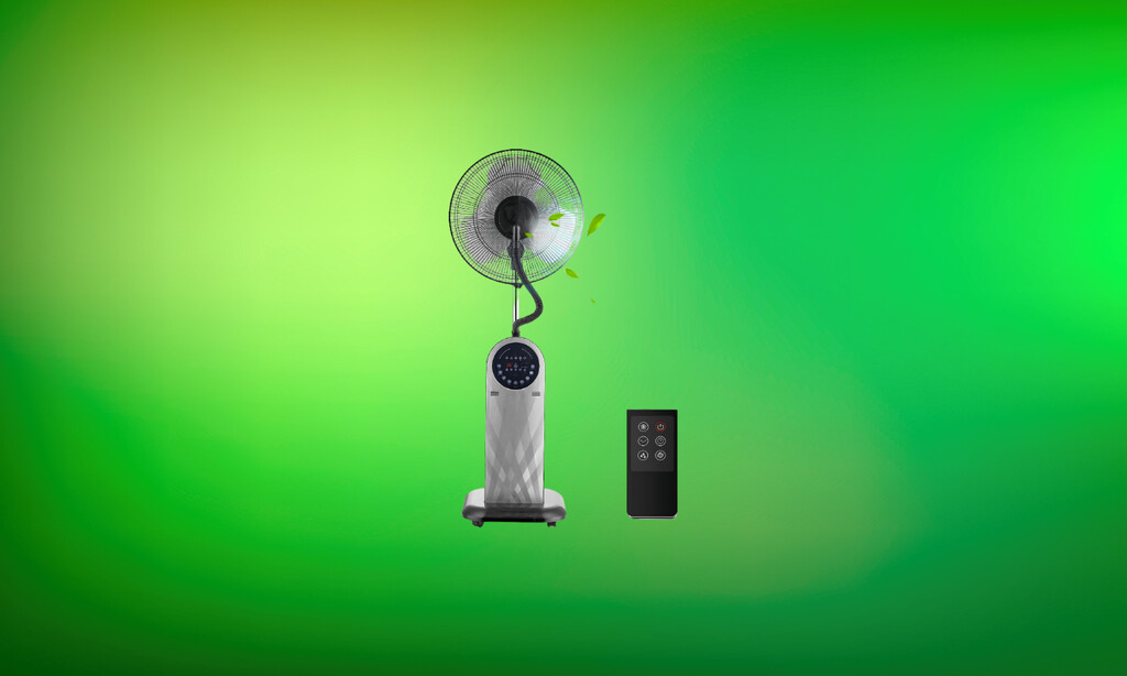 Este ventilador barato con nebulizador es uno de los chollos del día en Amazon: refréscate al máximo con esta oferta 