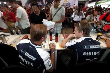 Williams F1 se deshace en elogios con Nico Hülkenberg y Rubens Barrichello
