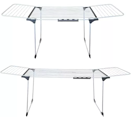 CORIBI - Tendedero XXL Extensible con Ruedas 