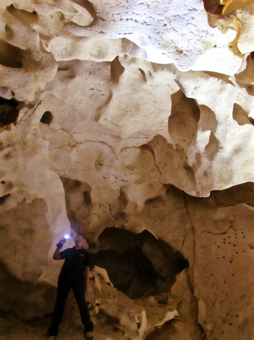 La Cueva del Puerto en Calasparra, Murcia: el tiempo entre columnas (y entre estalactitas...) 