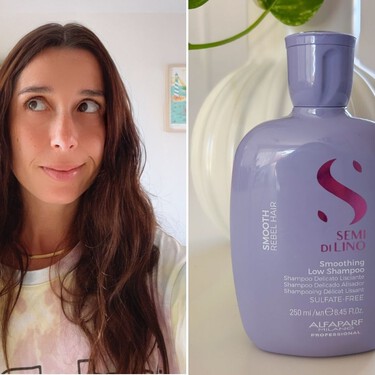 Llevo meses con el champú alisador de Alfaparf y puedo confirmar que es el mejor anti-frizz que he probado 