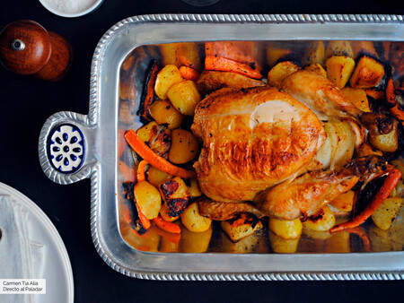 Pollo al horno con verduras asadas: receta fácil para triunfar siempre