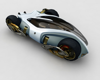 Magic Tricycle, un concepto trike-moto transformable