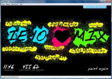 Microsoft presenta la primera Platform Preview de IE10