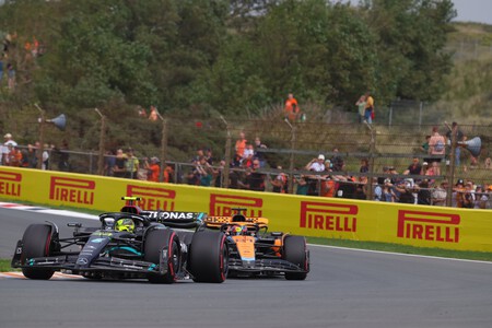 Hamilton Piastri Zandvoort F1 2023