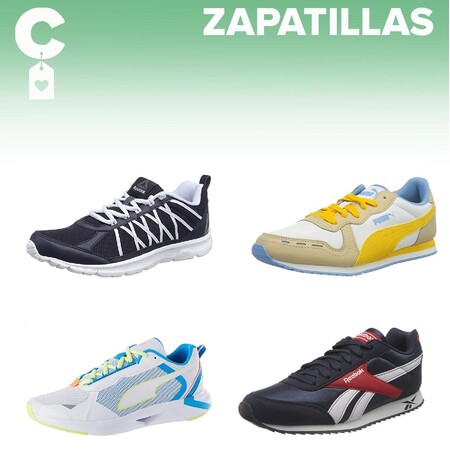 Chollos en tallas sueltas de zapatillas Puma y Reebok por menos de 30 euros en Amazon