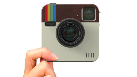 Instagram Socialmatic: y el logo se hizo cámara