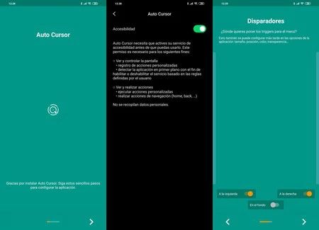 自動カーソル設定: アクセシビリティ許可を要求し、他のアプリケーションをオーバーレイします
