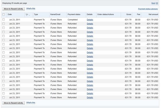 app store pagos error os x lion