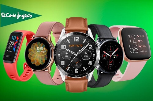 Smartwatches y pulseras deportivas para regalar este Día del Padre. El Corte Inglés te ofrece hasta un 43% de descuento en estos 17 modelos con sus Tecnoprecios