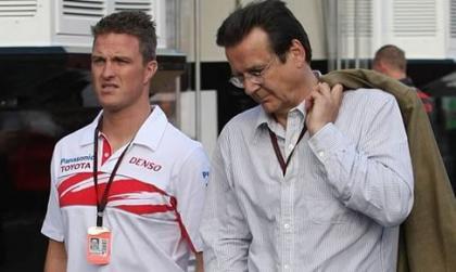 Ralf Schumacher no tiene quien le represente