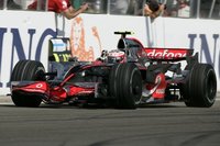 Heikki Kovalainen logra su primera victoria en Hungría