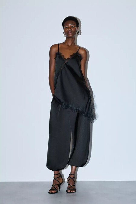 Conjunto Monocromatico Minimalista Clean Lefties Tendencia Primavera Elegante Set Dos Piezas