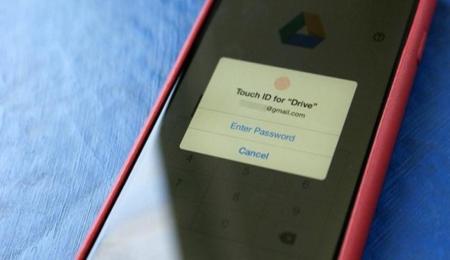 La seguridad por medio de Touch ID llega a Google Drive