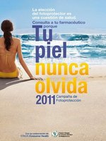 "Fotoprotección 2011: tu piel nunca olvida", campaña para la correcta protección solar