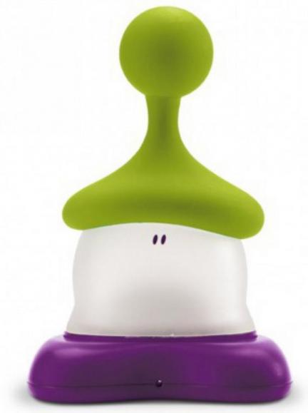 Lutin: lámpara de noche y linterna para ir solos al baño