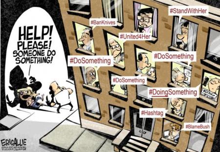 El activismo de hashtag es tendencia. La imagen de la semana