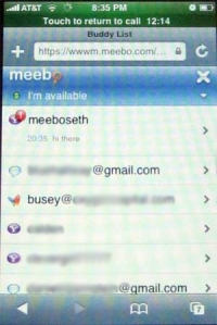 Nuevos servicios para el iPhone: Netvibes, FaceBook y Meebo