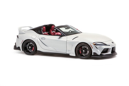 El Toyota Supra Sport Top es un 'one-off' descapotable del deportivo japonés en estilo targa