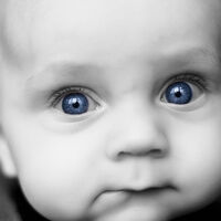 El color de ojos del bebé: cuándo y cómo se define