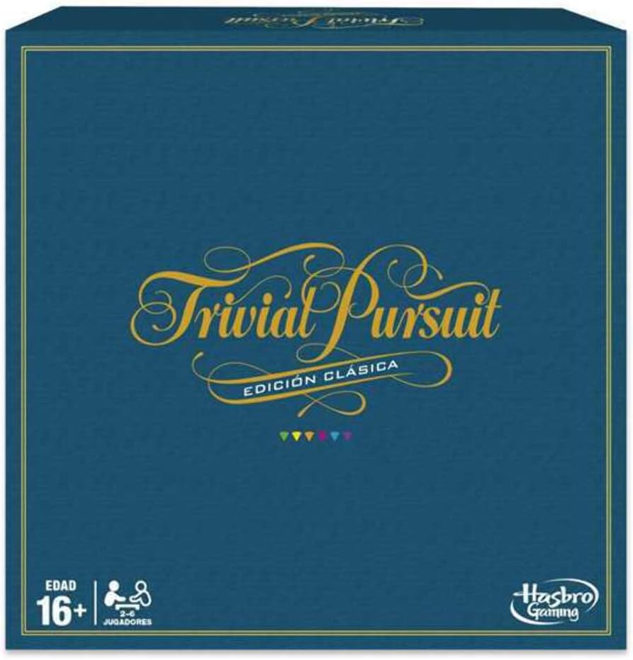 Hasbro Gaming Trivial Pursuit (Versión Española), Multicolor