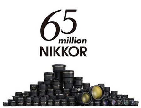 Nikon y sus 65 millones de objetivos