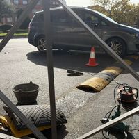 Adiós a los badenes "revienta-coches" de San Sebastián de los Reyes: eran tan altos que hasta los ciclistas los temían