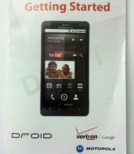 Se filtra un nuevo Motorola Droid y Froyo ya está en camino para Desire y Droid/Milestone
